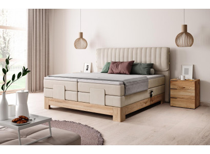 Automatescht Boxspringbett Design Bett Duebel Better Luxus Hotel Schlofzëmmer