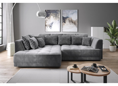 Canapéen Textil Wunnlandschaft Eckcanapé Canapéen Canapé Polster Eck Canapéen Miwwelen L Form