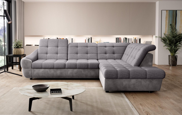 Design Sofa Couch Eckssofa Textil Polster Garnitur Wunnlandschaft Eckgarnitur Nei