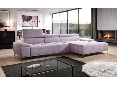 Eckcouch L-Form Sofa Couch Design Couchen Polster Stoff Modern Eck Nei