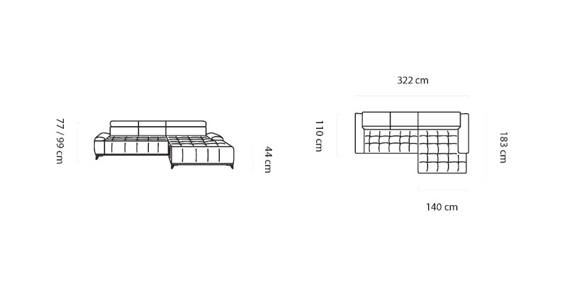 Eckcouch L-Form Sofa Couch Design Couchen Polster Stoff Modern Eck Nei