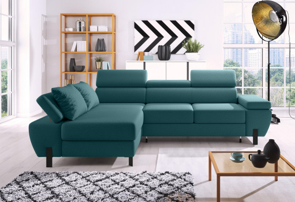 Textilcanapé L-Form Canapé Wunnlandschaft Eckcanapé Eckdesign Canapé Canapéen Canapéen Neit