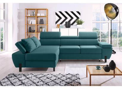 Textilcanapé L-Form Canapé Wunnlandschaft Eckcanapé Eckdesign Canapé Canapéen Canapéen Neit