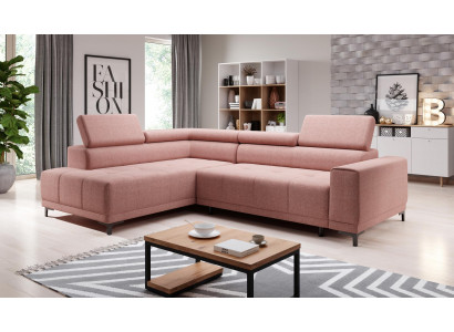 Canapéen Stoffcanapé Sofa Wohnlandschaft Canapé Sëtz Design Esk Eckcanapé L-Form Modern