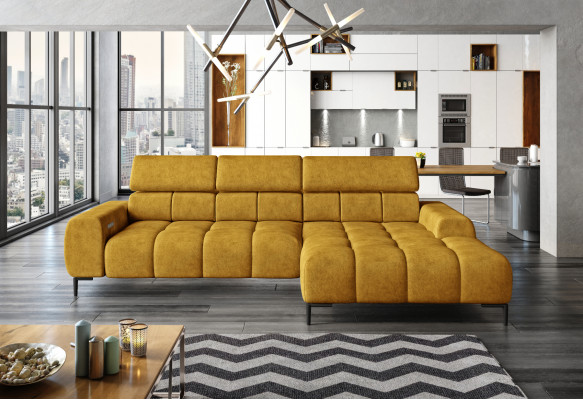 Këssen Schlofzof Textil Bettfunktioun Schlofzëmmer Design Eckzuch L-Form Zuch Canapé