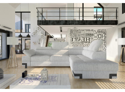 Ecksofa Gro Stoff L Form Sofa Couch Design Couch Polster Textil Modern Sofas