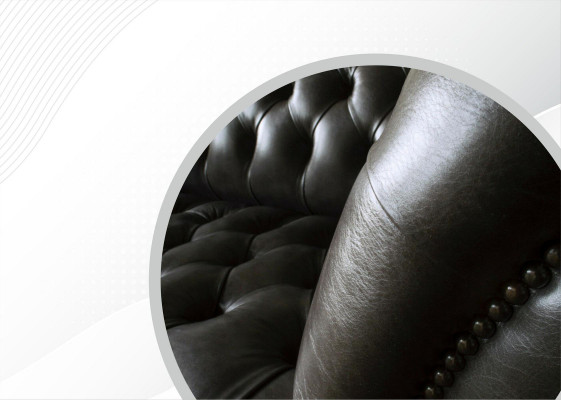 Chesterfield 3 Sëtzer Modern Design Couchen Ledersofa XXL Sëtzméiwwel Méiwwel Sofaen