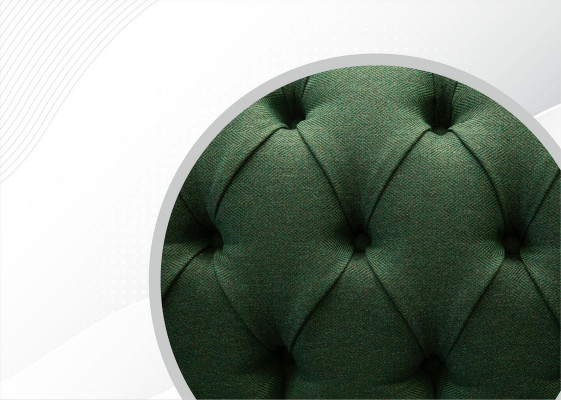 Chesterfield 4 Plaz Déifgréng Wunnzëmmer Design Couchen Sofa grouss Miwwelen Stoff
