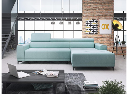 Designer Stoff L Form Canapé Wunnlandschaf Ecksofa Sofa Modern Design Sofa Stoff
