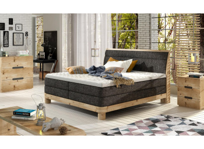 Modern Luxus Better Polster Lieder Textil Boxspringbett Schlofzëmmer Bett Nei
