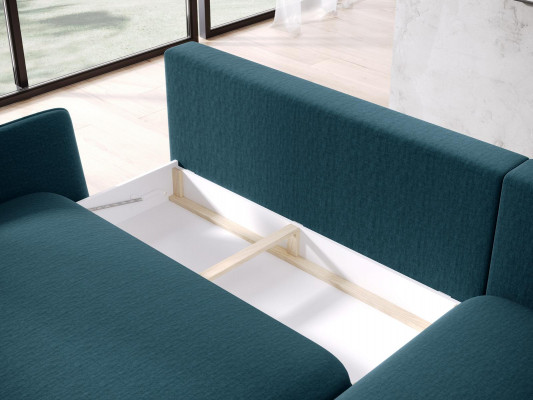 Eckcanapé Canapé Couch Polster Wunnlandschaft Textil Eck Canapéen Garnitur L Form Nei