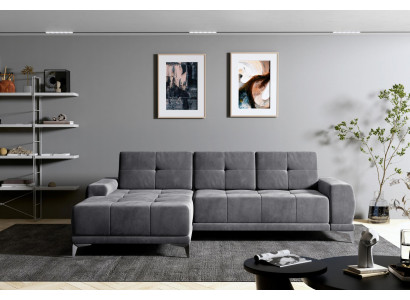 Eckcanapé Canapé Couch Polster Lieder Eckcanapéen Garnitur Design Wunnlandschaft Nei