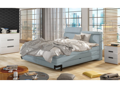 Designer Bett Schlofkummer Better Textil Hotel Luxus Polster BoxsprangbettMiwwelen
