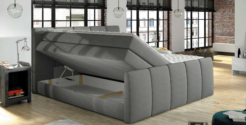 Boxspringbett Better Blo 180x200 Schlofzëmmer Textil Hotel Bett Polster Design