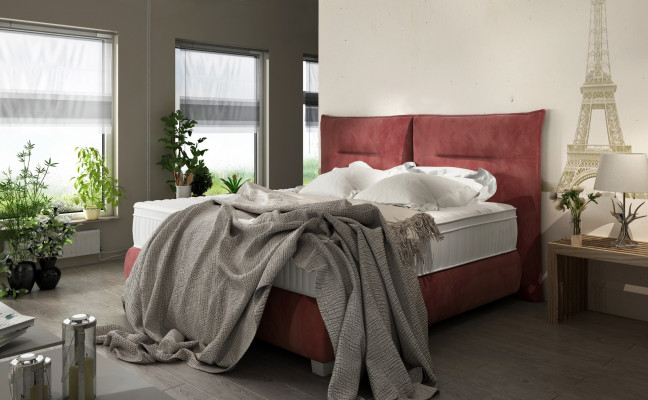 Modern Bett Hotel Schlof Zëmmer Luxus Miwwelen Better Design Bett Duebel Bestietnes Nei