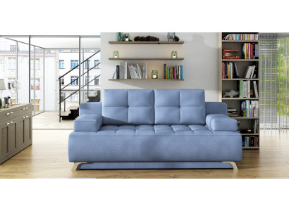 Design Sofa Couche Canapé Modern Luxus Sofa 2-Sëtzer Miwwelen Gepolstert Zweisëtzer