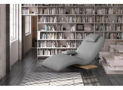 Chaiselongue Longchair Lounge Relaxliege Fotel Canapé Canapé Ligen Chaise Textil