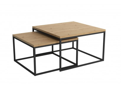 Kaffisdësch Säitendësch Design Wunnzëmmertësch Dëscher Duebel Set