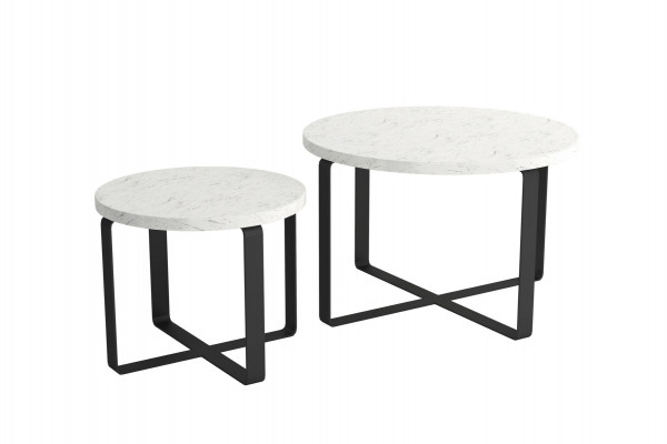 Ronne Luxus Dësch Couchtisch Design Dëscher Stil Miwwelen Wunnzëmmer