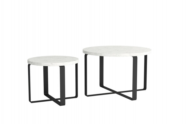 Ronne Luxus Dësch Couchtisch Design Dëscher Stil Miwwelen Wunnzëmmer