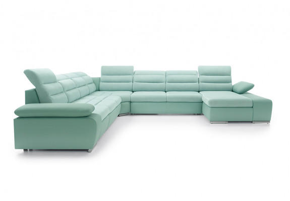 Ecksofa U-Form Eckcouch Schlofffunktion Wunnlandschaft Sofa Couch Sofae Couchen