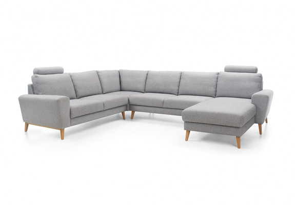 Ecksofa U-Form Schloffunktion Wunnlandschaft Sofa Canapéen Canapéen Eckcanapé
