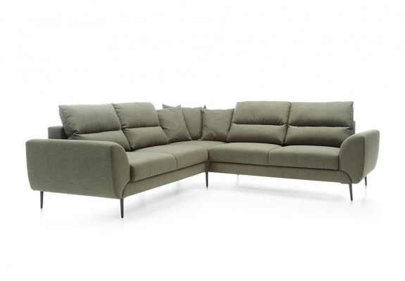 Wénkelcouch Eckcouch mat Schlooffunktion Canapé Wunnlandschaft Sofa Sofaen