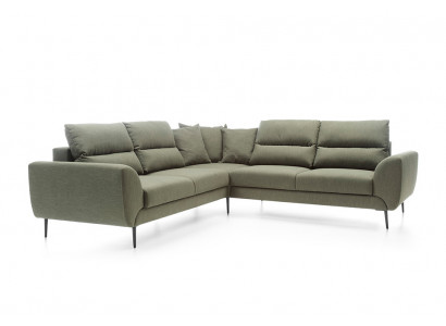 Wénkelcouch Eckcouch mat Schlooffunktion Canapé Wunnlandschaft Sofa Sofaen