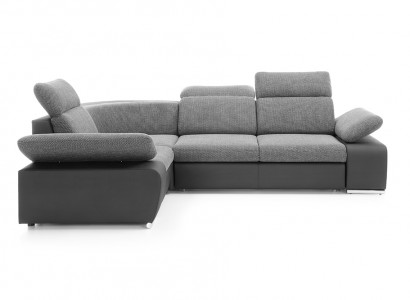 Design Eckcouch Sofa Lieder Polster Multifunktioun Sofas Wunnlandschaft