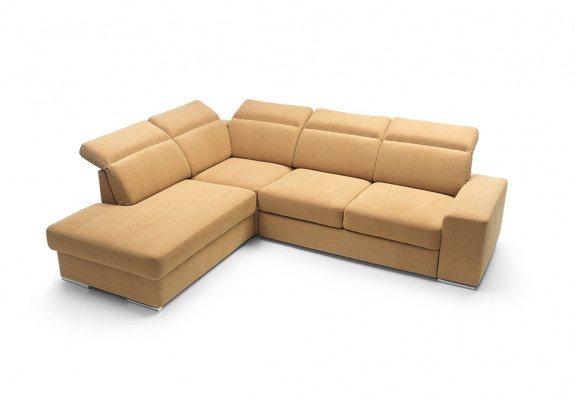 Ecksofa L-Form AVANT Eckcouch mat Schlaffunktion Couch Ecksofa Wunnlandschaft