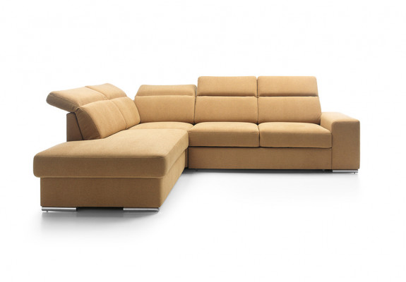 Ecksofa L-Form AVANT Eckcouch mat Schlaffunktion Couch Ecksofa Wunnlandschaft