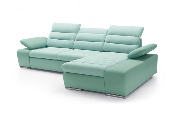 Design Eckcouch Schlofcouch Canapé Lieder Textil Polster Multifunktion Sofas Këscht
