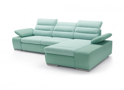 Design Eckcouch Schlofcouch Canapé Lieder Textil Polster Multifunktion Sofas Këscht