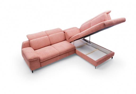 Ecksofa Eckcouch mat Schlofffunktion Couch Wunnlandschaft Canapé Eckgarnitur Canapéëen