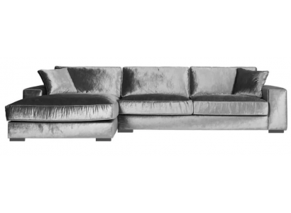 Italienesche Stil Miwwelen Ecksofa Stoff Wunnzëmmer Design Couchen Polstersofaen