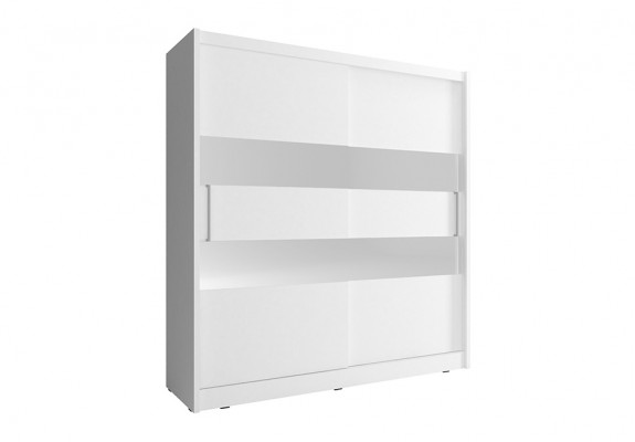 Méizwech Rack Schief Regal Kleederschief 200cm Nei Garderobe