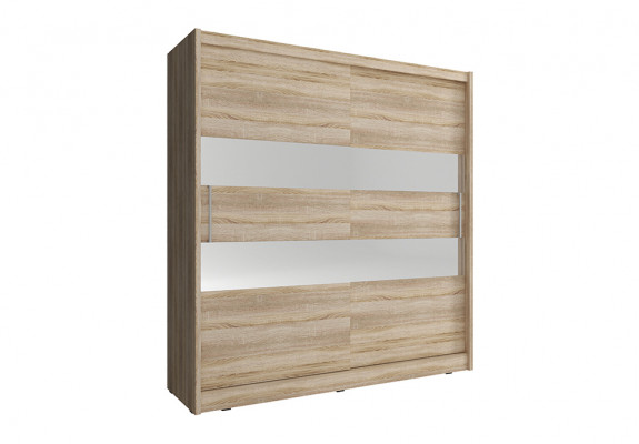 Méizwech Rack Schief Regal Kleederschief 200cm Nei Garderobe