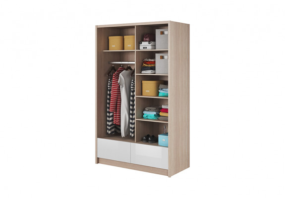 Multifunktionell Regalschränk Regal Stockageschaf 130cm Neie Kleederschaf