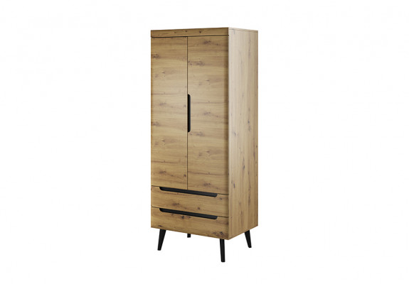 Miwwel 80cm Schaf Regal Stockage Kleederschaf Ënnerstandsraim