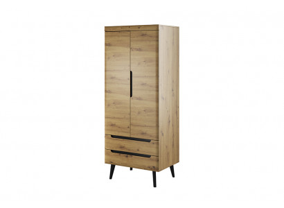 Miwwel 80cm Schaf Regal Stockage Kleederschaf Ënnerstandsraim