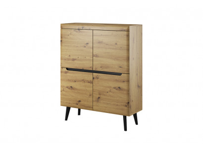 Modern Holz Kommode Sideboard Kommoden Wunnzëmmer Schaf 107cm