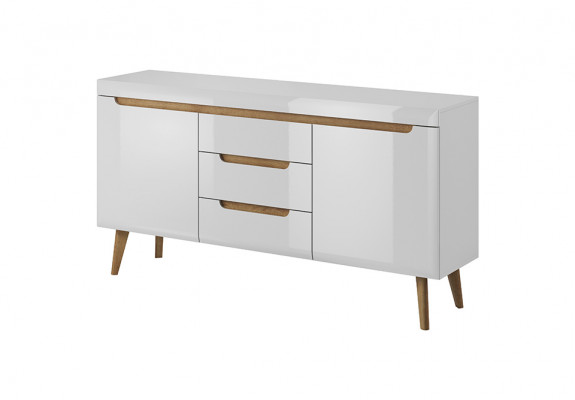 Modern Holz Kommode Sideboard Kommoden Wunnzëmmerschaf 160cm