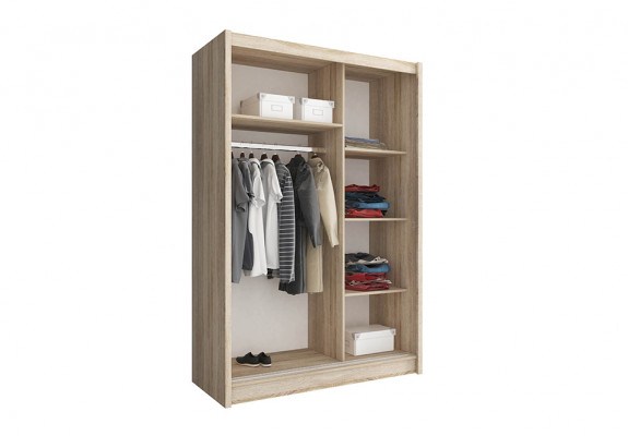 Multifunktionell Regaler 130cm Schaf Regal Opbewahrungs Kleederschaf