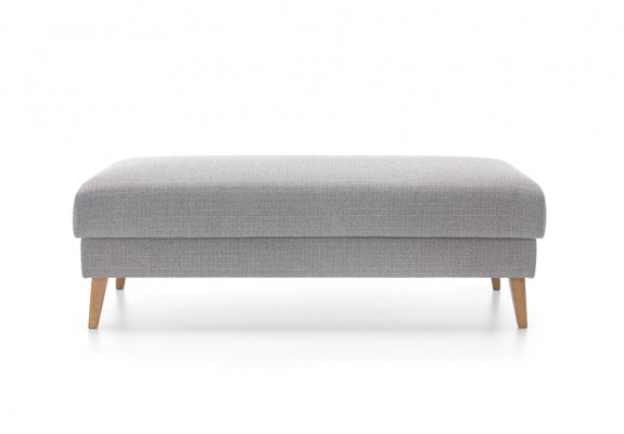 Hocker Sëtzblock Sëtzbank Fousshocker Edel Sëtzbank Textil Stoff Lieder Polster