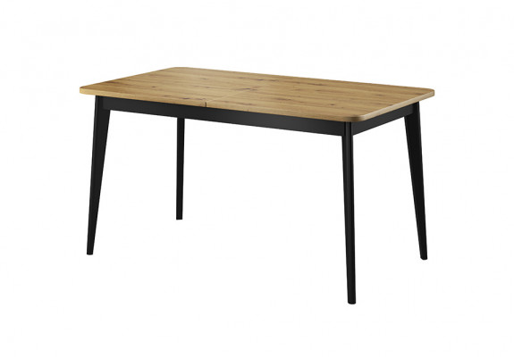 Modernt Holzdësch Iessdësch Dësch Holz Dëscher Iess Zëmmer Auszéibar