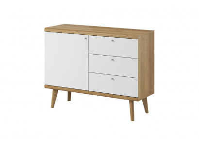 Modern hëlzent Kommode Sideboard 107cm XXL Low Boards