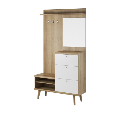 Garderob Garderobenset Flur Garderoben Diels Set Stockage