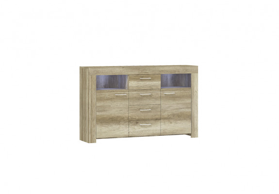 Commode SK155 Kommouden Säitenschaf Schaf 2 Dieren MDF Holz Schaf 4 Schéiferen