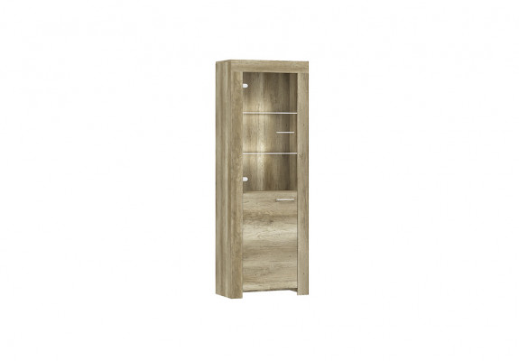Vitrine RP70 Holz Modern Schaf Iesszëmmer-Closet Stevzëssert Regal