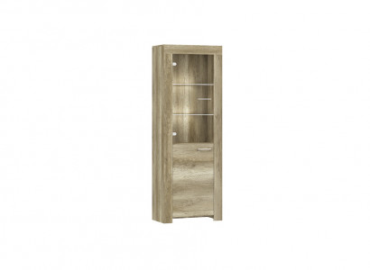 Vitrine RP70 Holz Modern Schaf Iesszëmmer-Closet Stevzëssert Regal